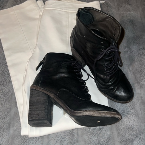 Marsell Shoes - Marsell lace-up booties. Great shape! Size 38. Black.